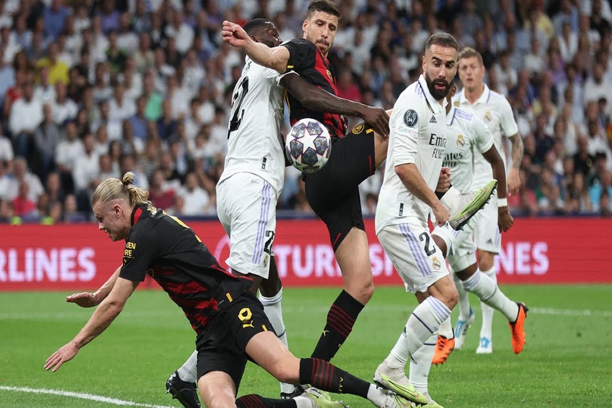 مباراة مانشستر سيتي وريال مدريد 