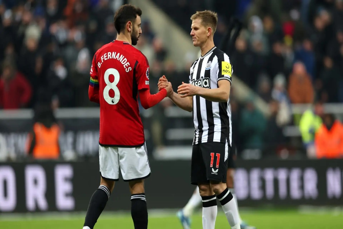 معلق مباراة مانشستر يونايتد ونيوكاسل