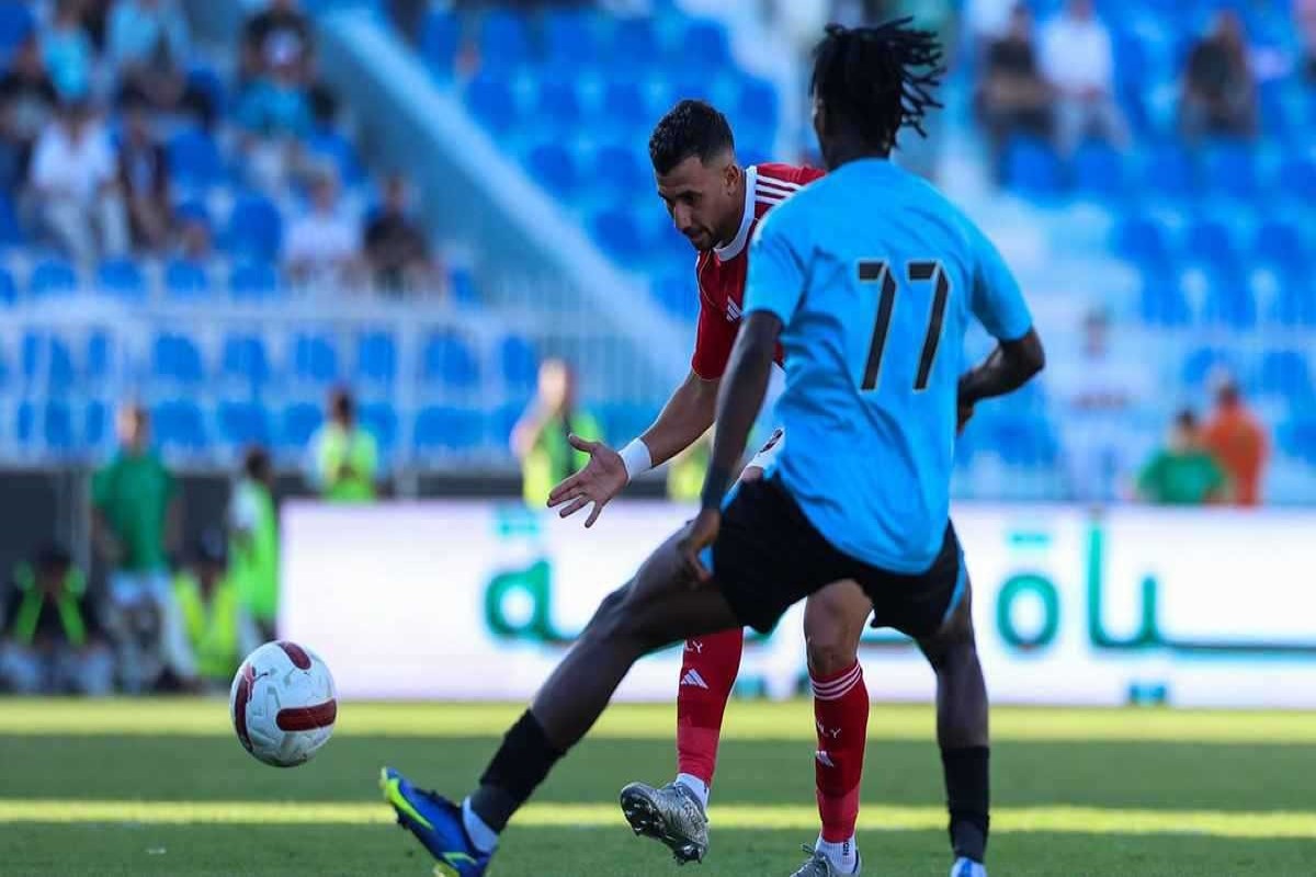 مباراة الأهلي وغزل المحلة