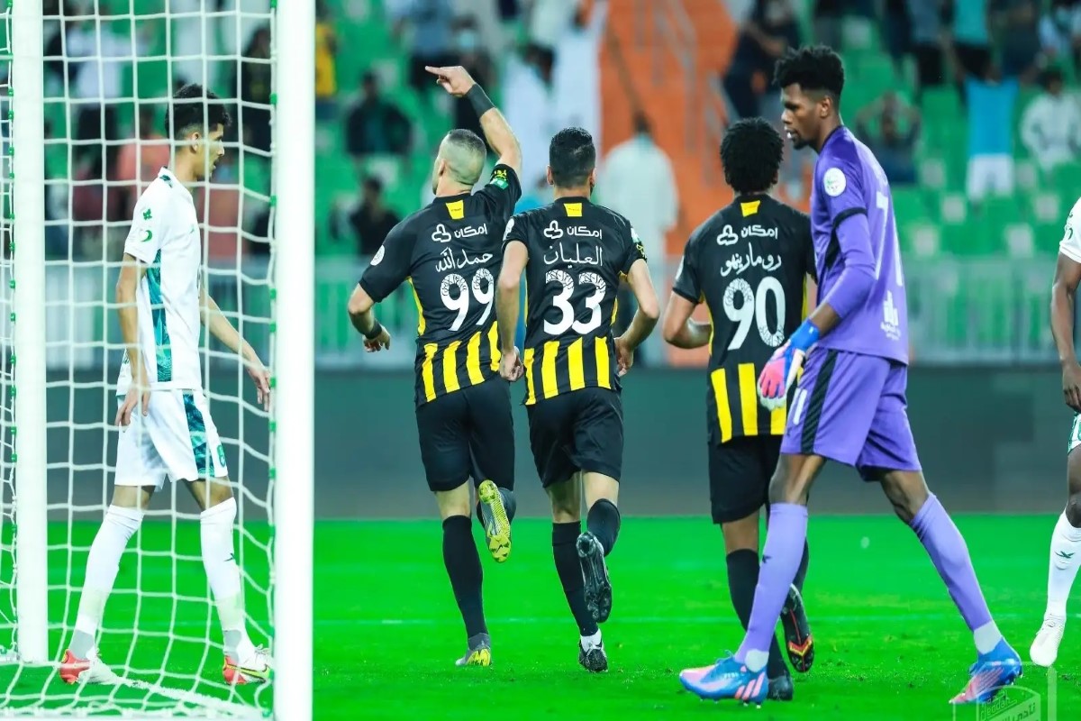 مباراة الاتحاد والحزم