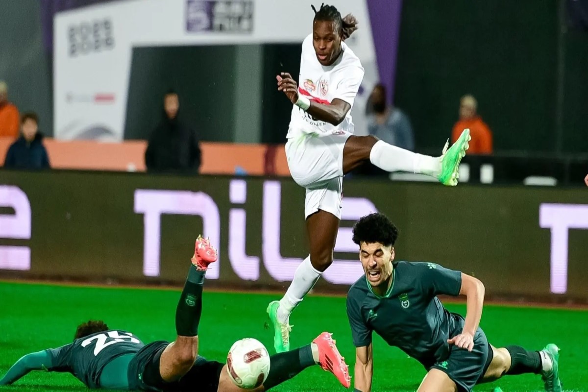 مباراة الزمالك وإنبي 