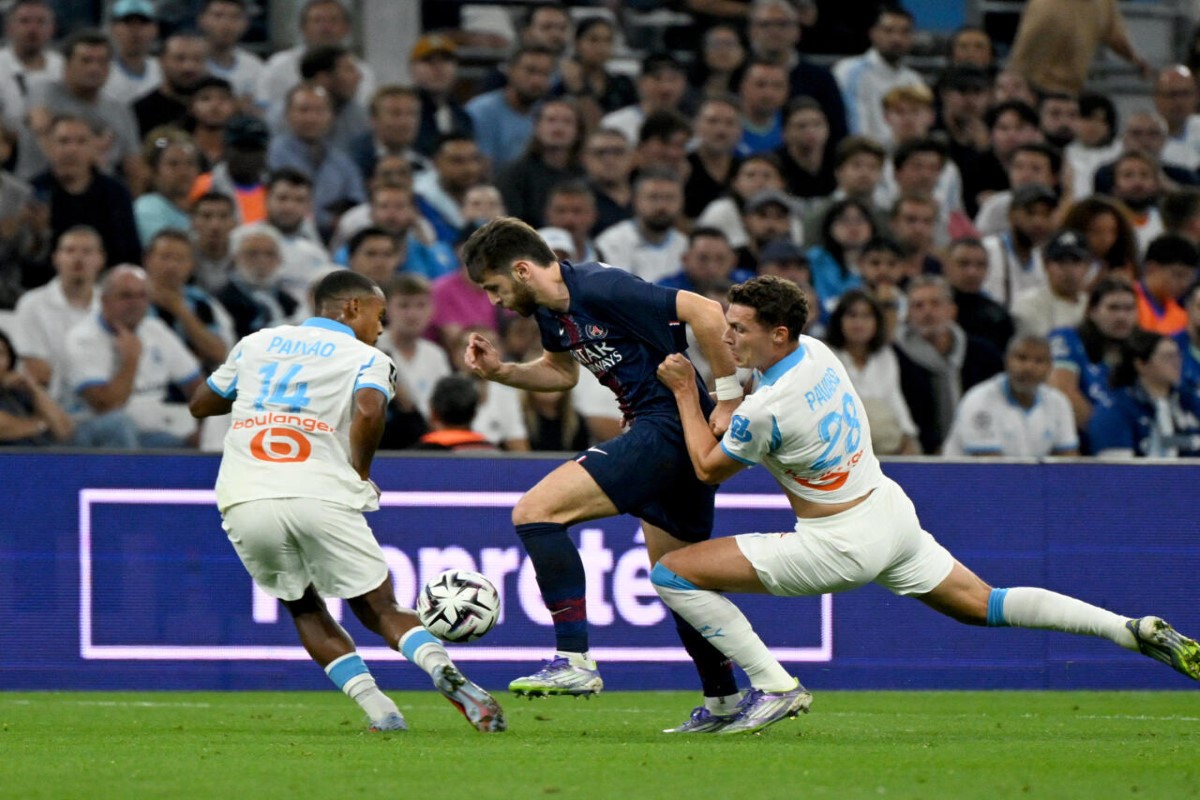 مباراة باريس سان جيرمان وأولمبيك مارسيليا 