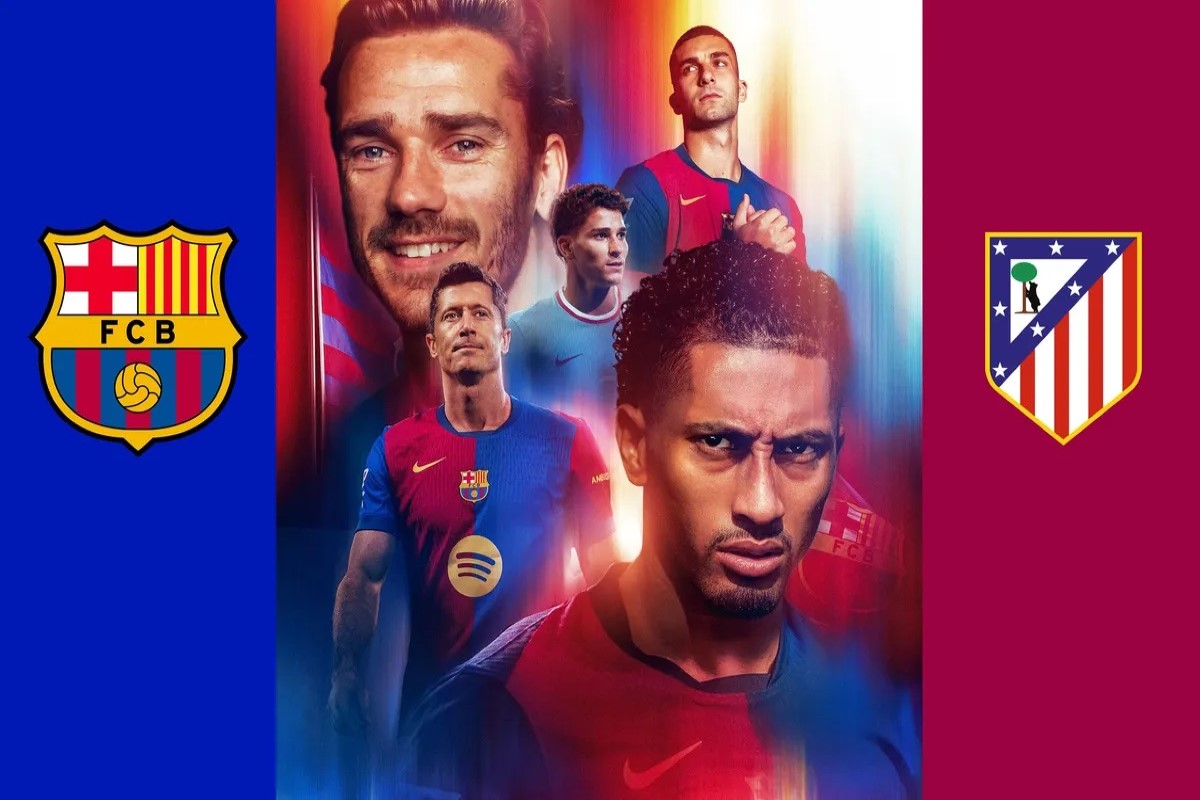 مباراة برشلونة وأتيتكو مدريد