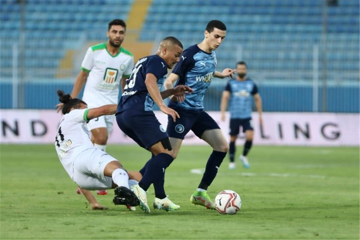 مباراة بيراميدز والبنك الأهلي 
