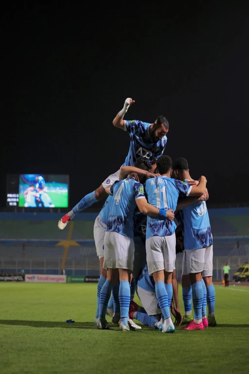 مباراة بيراميدز والجيش الملكي 