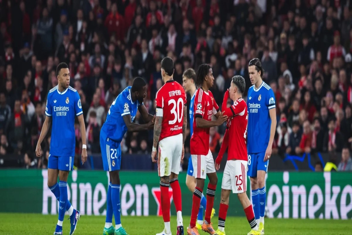 مباراة ريال مدريد وبنفيكا