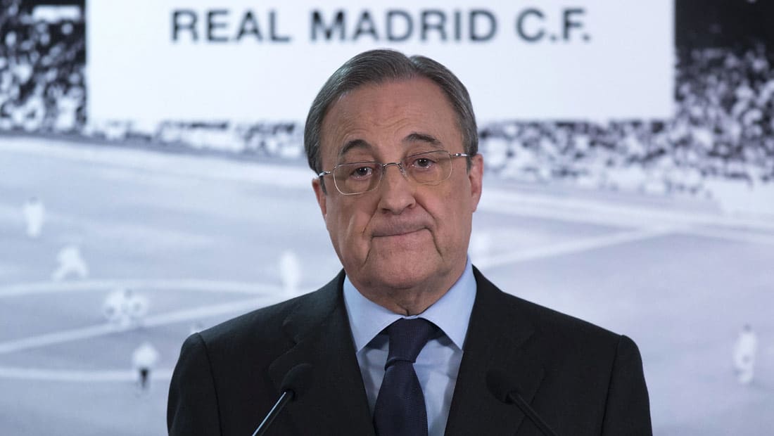بيريز رئيس ريال مدريد