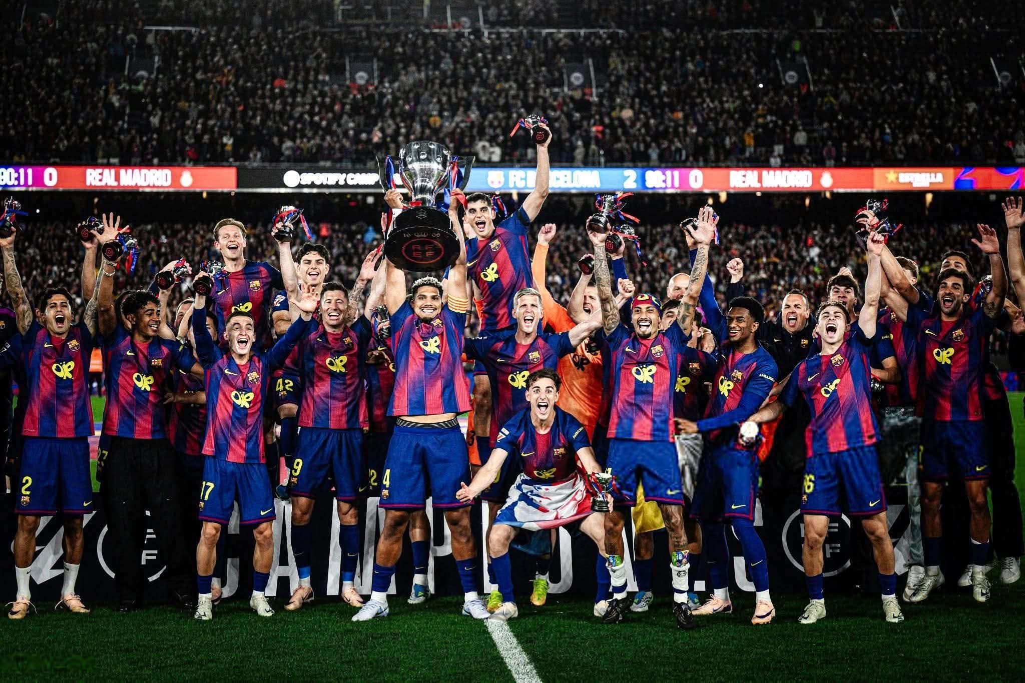 ريال مدريد و برشلونة 