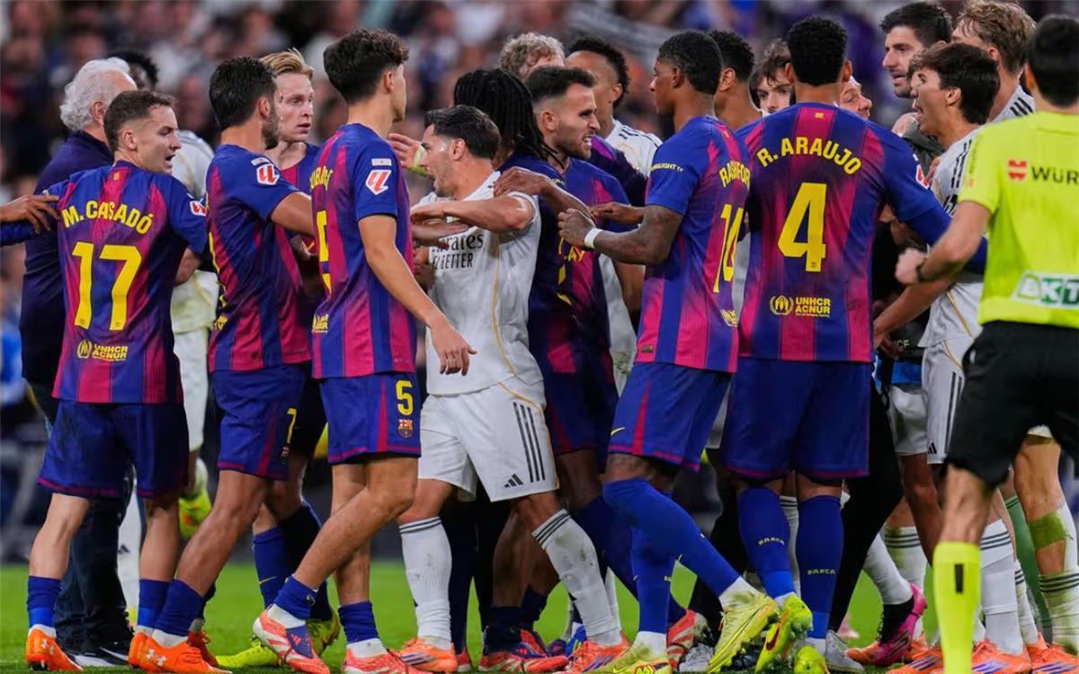 برشلونة و ريال مدريد 