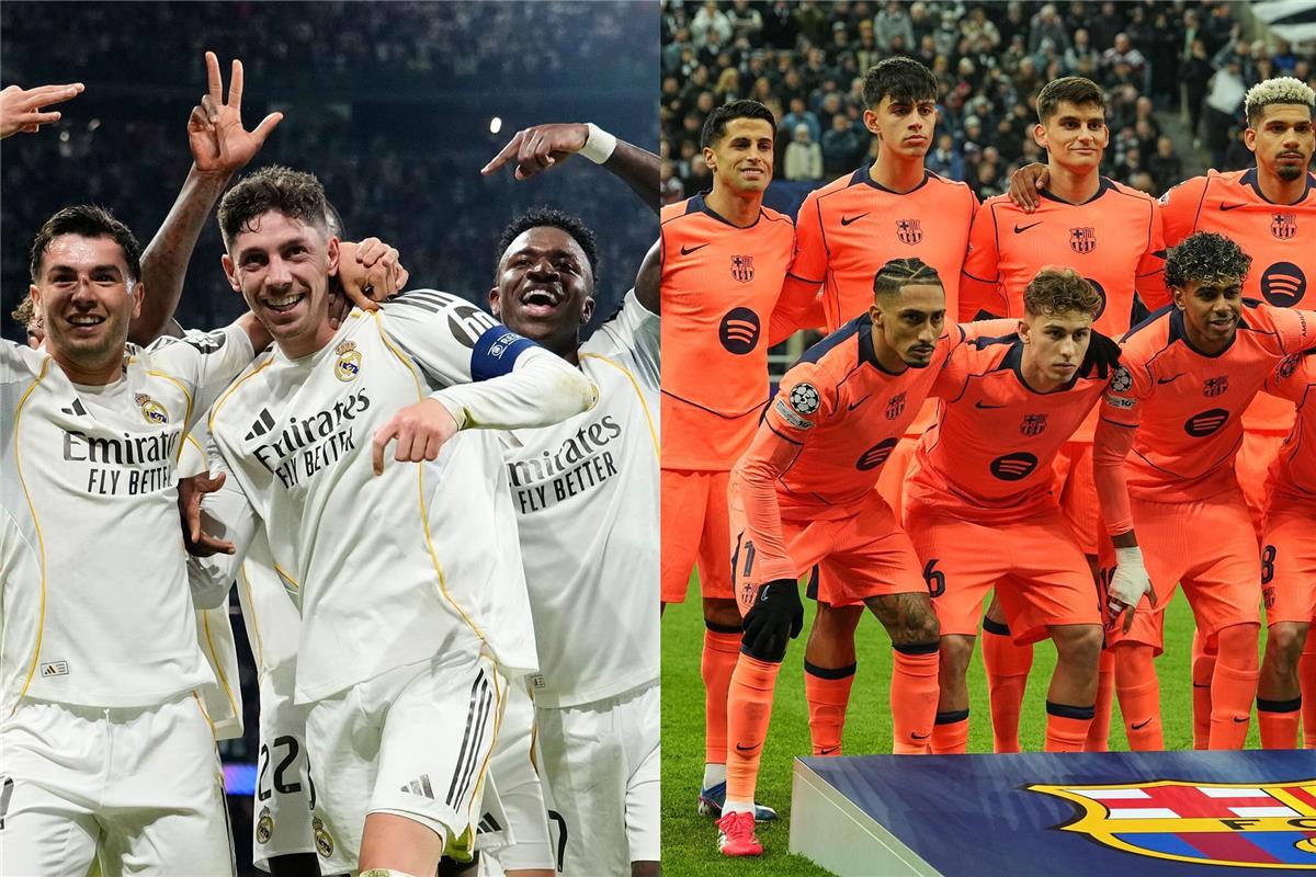 ريال مدريد و برشلونة 