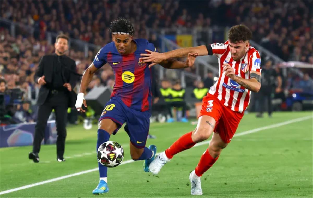 برشلونة و أتليتكو مدريد 
