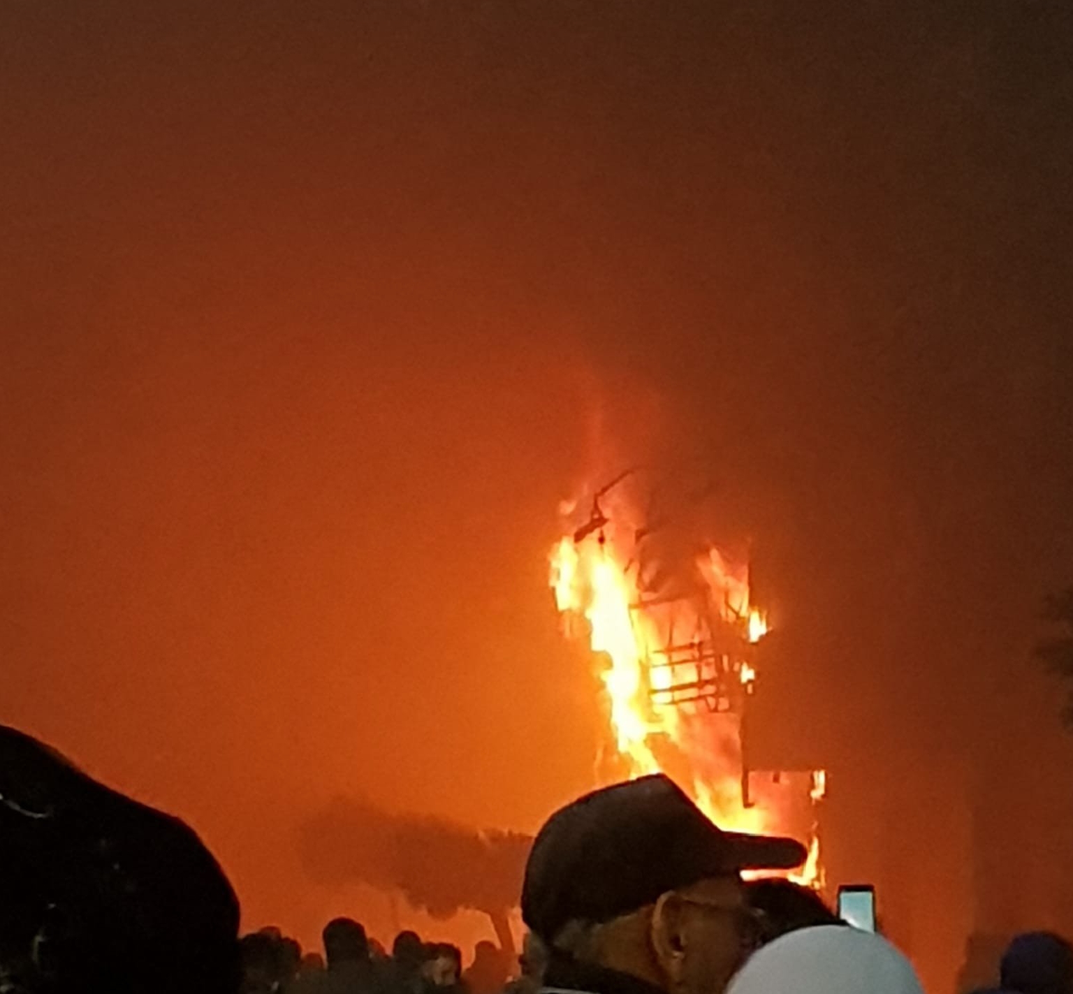 حريق الوراق