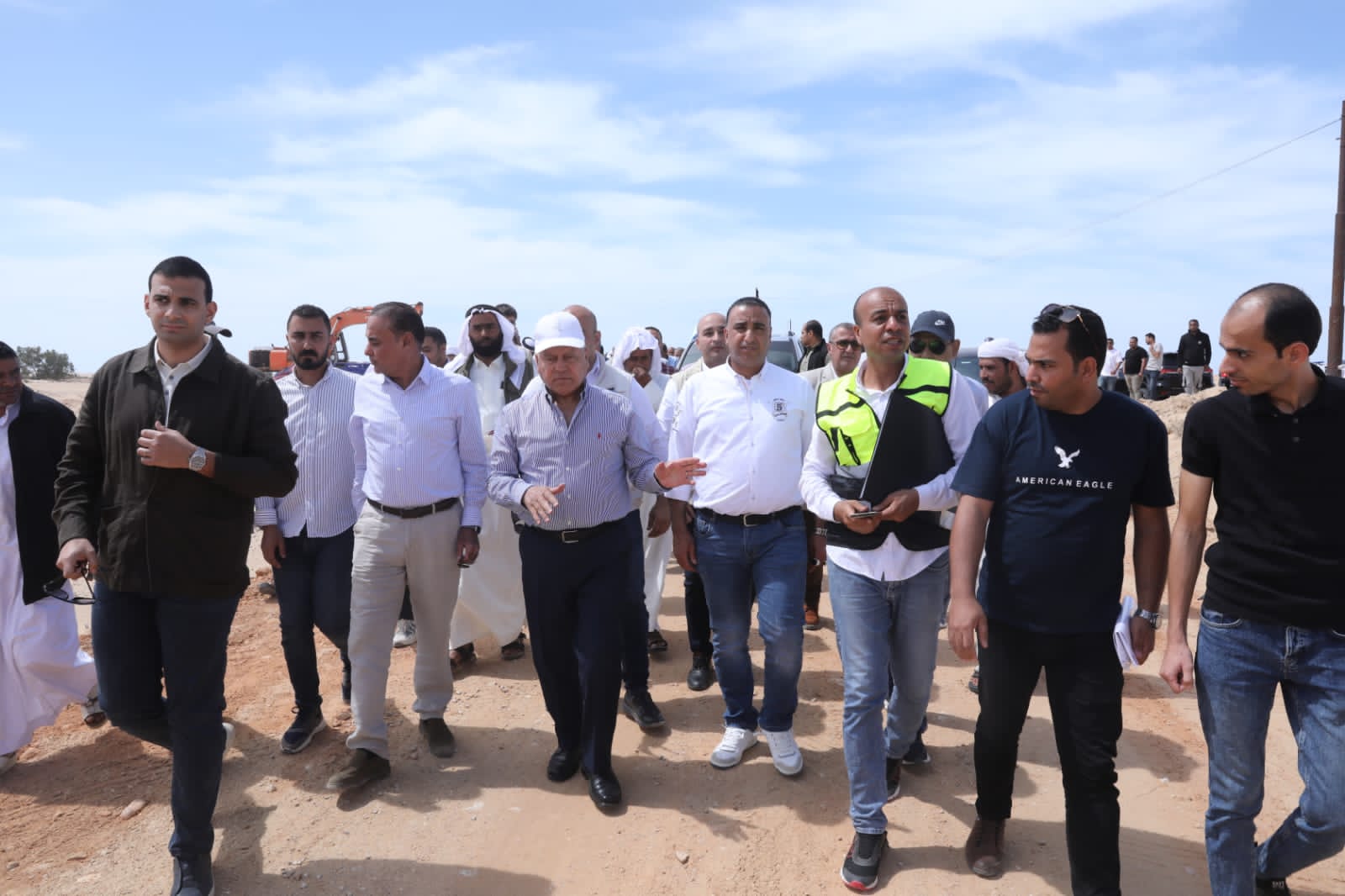 تطوير الطرق في سيناء